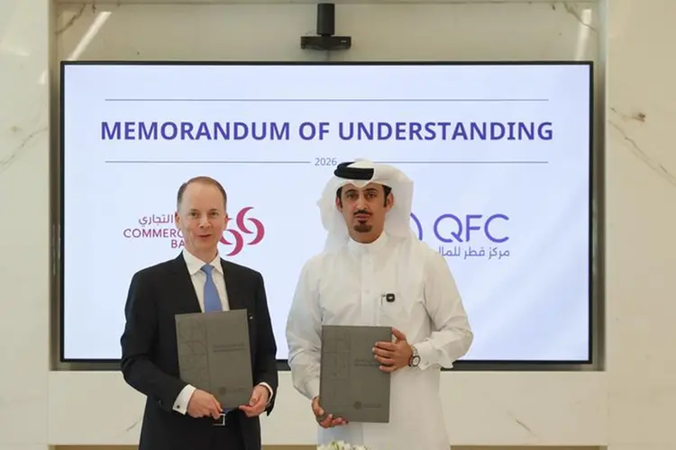 QFC and Commercial Bank sign MOU to facilitate banking access for QFC firms